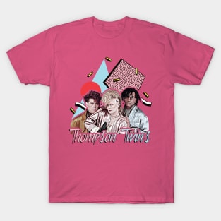 Thompson Twins // Retro 80s Style FanArt T-Shirt